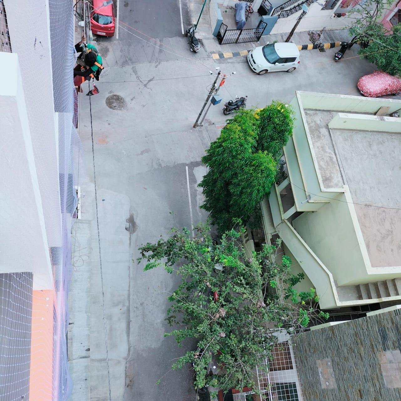 Best Duct Area Safety Nets in Marathahalli by Vikram Safety Nets